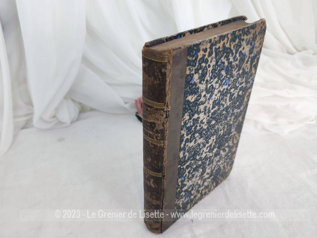 Ancien livre "Papiers Secrets et Correspondance du Second Empire" de