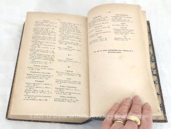 Voici un imposant livre répertoire de la Science des Justice de Paix au titre de 