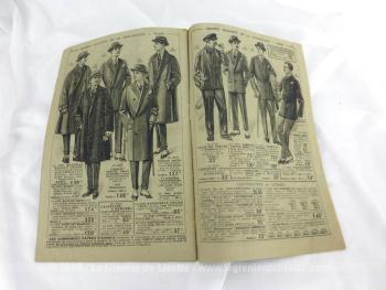 Datant des années 20, voici un ancien catalogue de La Samaritaine Soldes d'Hiver  pour la mode, décoration et linge. Centenaire et toujours aussi captivant !