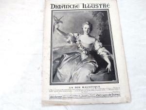 Lot de 5 revues Dimanche Illustré 1910, 1911 et 1913