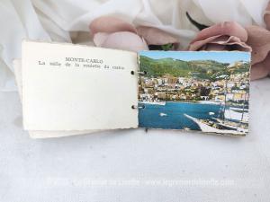 Mini carnet 14 photos vintages Monaco Monte-Carlo 50/60