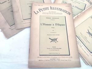 Lot 5 revues “La Petite Illustration” de 1925