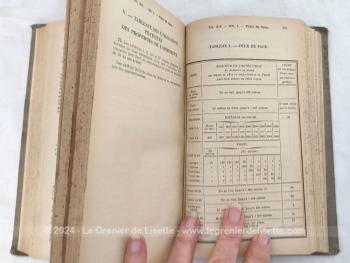 Voici un ancien livre du "Ministère de la Guerre - Direction de l'Infanterie" daté de 1940 au titre de "Ancien Manuel du Gradé d'Infanterie"  mis à jour à la date du 1er février 1940 " , livre broché sur 1145 page avec explications, dessins et tableaux .