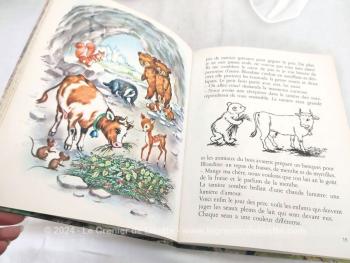 En très bon état, voici un ancien livre pour enfants au titre de 
