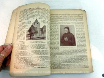 Voici un ancien Almanach des Missions de St Vincent de Paul pour l'année 1938  avec les mois de l'année sur 2 pages, et de petits récits, des courtes histoires  sur la religion avec des illustrations sur le reste des 100 pages.