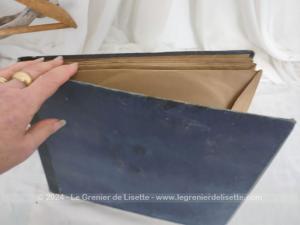 Album de 6 anciens disques cire pour gramophone