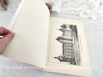 Sur 30 x 24 cm, voici un livret au titre de "Châteaux Historiques de France" édité par les Editions du Bastion en 1994 avec à l'intérieur 24 copies de gravures de châteaux célèbres sur papier épais écru.