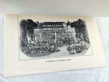 Sur 30 x 24 cm, voici un livret au titre de "Châteaux Historiques de France" édité par les Editions du Bastion en 1994 avec à l'intérieur 24 copies de gravures de châteaux célèbres sur papier épais écru.