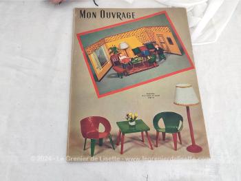 Ancienne revue Mon Ouvrage décembre 1957 – Image 8