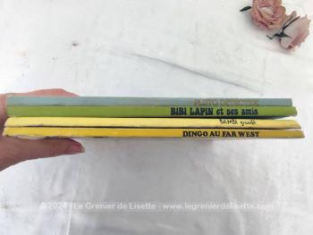 En bon état, voici quatre livres pour enfants de la serié 
