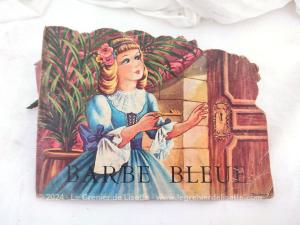Original livre ancien Barbe Bleue Collection Feuillage 1957