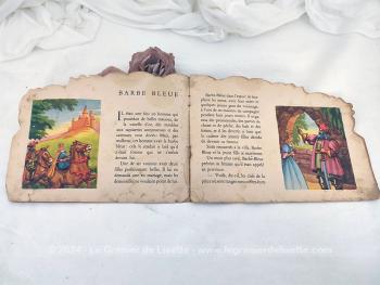 Original livre ancien Barbe Bleue Collection Feuillage 1957 – Image 4