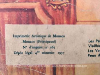 Original livre ancien Barbe Bleue Collection Feuillage 1957 – Image 8