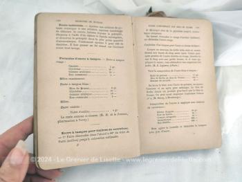 Voici un ancien livre au titre de 