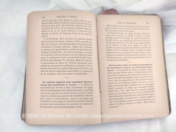 Voici un ancien livre au titre de 