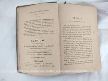 Voici un ancien livre au titre de 