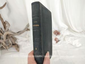 Ancien livre « Rome Chrétienne » daté de 1858