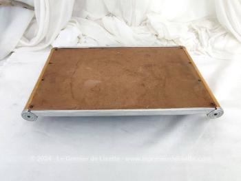 Plateau vintage bois vitrifié Souvenir de Nice – Image 4
