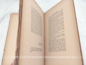Voici  un livre ancien au titre de 