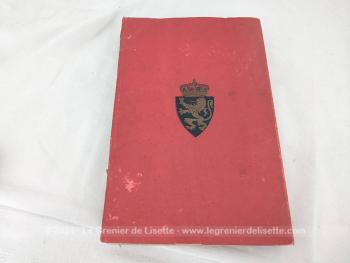 Voici  un livre ancien au titre de 