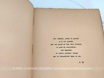 Voici  un livre ancien au titre de 