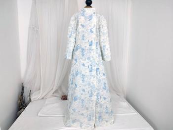 Robe de chambre vintage enfants 10 ans marque MG Cadette
