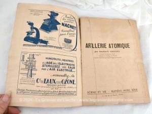 Revue Science et Vie 1945 Hors Série Artillerie Atomique