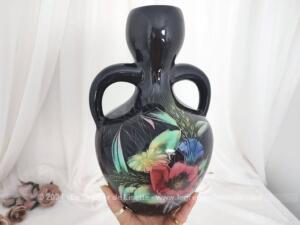 Superbe vase à double anses Monaco Monacera années 60