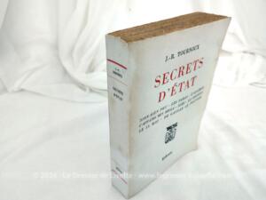 Livre « Secrets d’Etats » de J.R. Tournoux daté de 1960