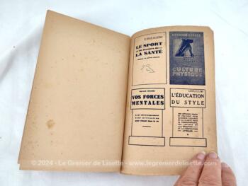 Datant de 1929, voici un livre ancien de 204 pages portant le titre de 