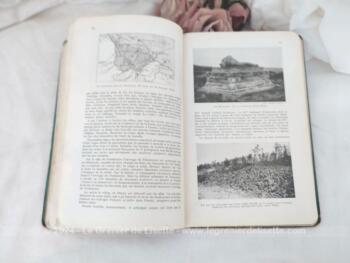Sur 21.5 x 14 x 1.5 cm, voici un exemplaire du Guide Illustrés Michelin des Champs de Batailles concernant 
