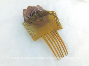 Grand peigne chignon vintage style espagnol