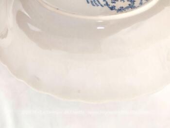 Petit serviteur à 2 étages en porcelaine anglaise rose, modèle 