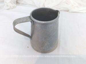 Ancien pichet alu 3/4 L Bonfim Portugal