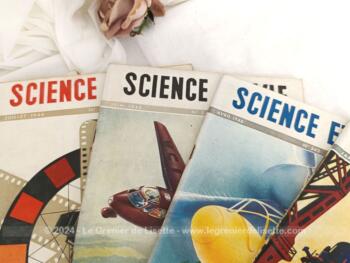 Voici 7 revues de Sciences et Vie correspondant au mois de janvier, avril, juin, juillet, aout et octobre 1946 et avril 1947, pour savoir tout ce qui s'est passé dans le monde ces mois là, en cette période d'après guerre. Très instructif.