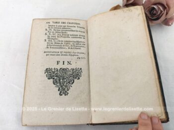 Datant de 1757, voici le livre dont une partie du titre est 