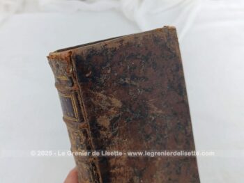Datant de 1757, voici le livre dont une partie du titre est 