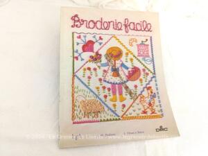 Livret « La Broderie Facile » par DMC