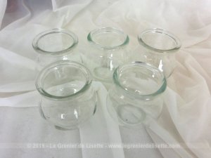 Lot de 5 anciennes ventouses médicinales