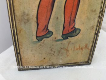 Copie dessin Idylle Falconi Cow-girl cadre seventies – Image 2
