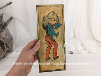 Copie dessin Idylle Falconi Cow-girl cadre seventies – Image 4