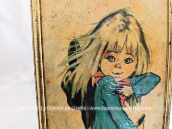 Copie dessin Idylle Falconi Cow-girl cadre seventies – Image 3