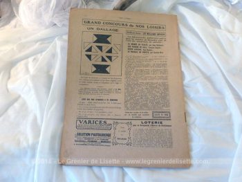 Voici une ancienne revue 