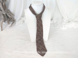 Belle cravate vintage Francesco Di Roma 100% soie Made in Italy