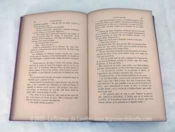 Avec une tranche dorée à l'or fin, voici un beau livre de la Bibliothèque des Ecoles et des Familles édité en 1898, écrit par Louise Mussat avec 3 romans, Le Champ d'Honneur, La Bien-Acquise et Les Fanfare, le tout sur 189 pages et illustré par 15 gravures.