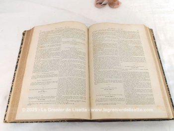 Vieux de plus 146 ans, voici le livre daté de 1879  au titre de 