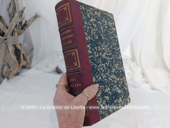 Vieux de plus 146 ans, voici le livre daté de 1879  au titre de 