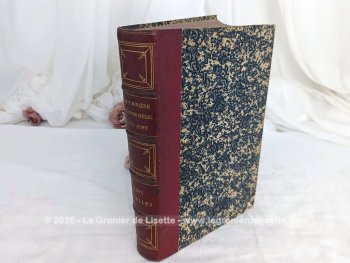 Vieux de plus 146 ans, voici le livre daté de 1879  au titre de 
