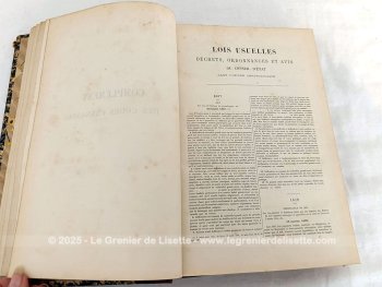 Livre ancien 