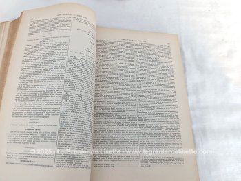 Vieux de plus 146 ans, voici le livre daté de 1879  au titre de 